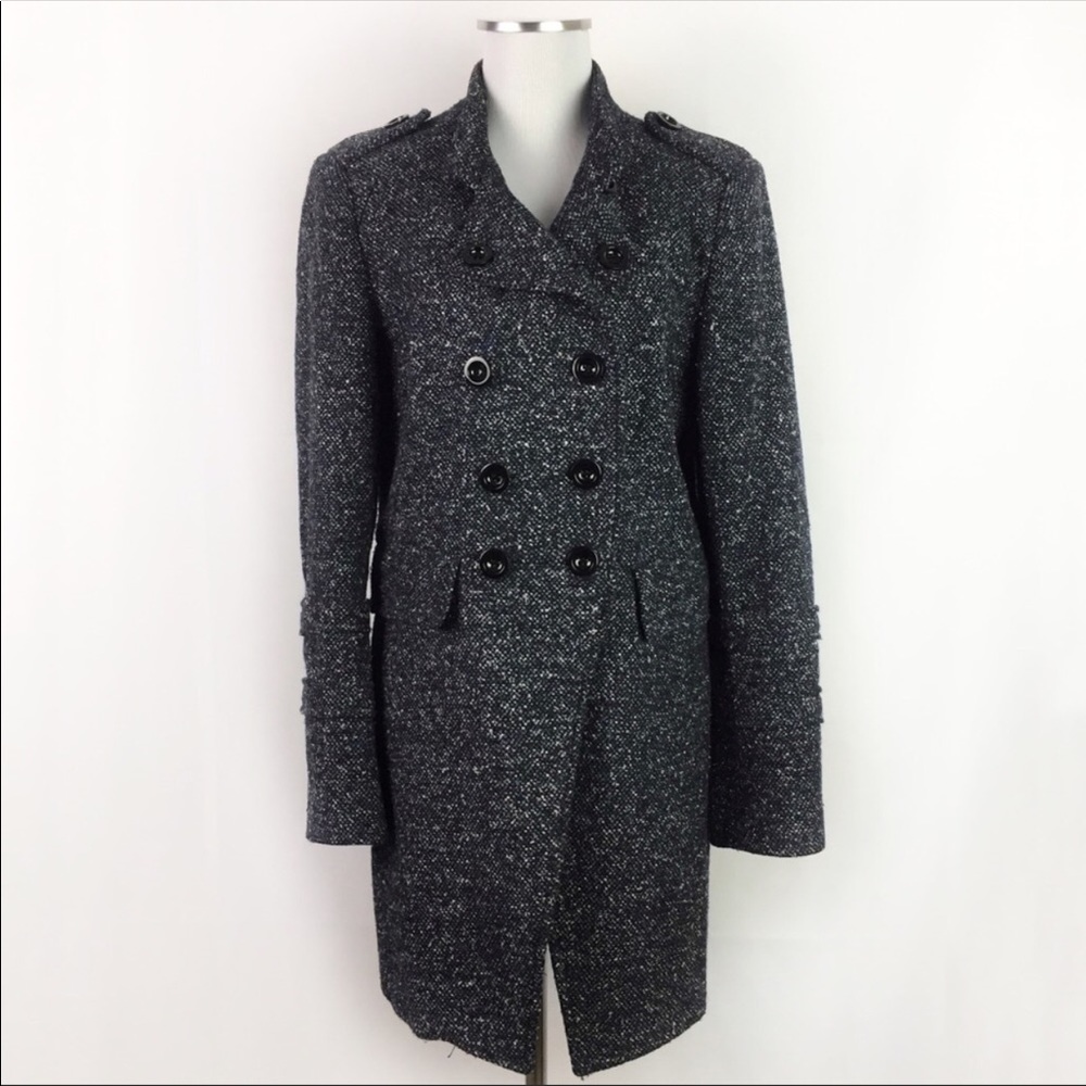 Zara peacoat tweed